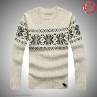 heren abercrombie and fitch crewneck truien snowflake pattern Stopcontact ula7v850